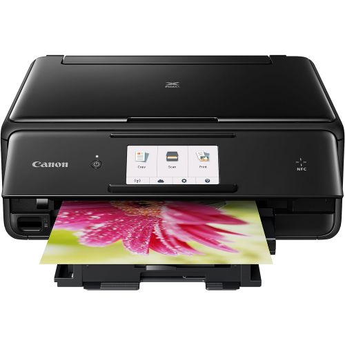 캐논 Canon TS8020 Wireless All-in-One Printer with Scanner and Copier, Black