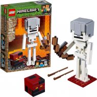 LEGO Minecraft BigFig Skeleton with Magma Cube Building Kit (142 Pieces) (Discontinued by Manufacturer)