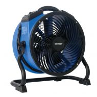XPOWER FC-300 Professional Grade Air Circulator, Utility Fan, Carpet Dryer, Floor Blower-14 Diameter Heavy Duty Portable Shop, Blue