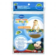 Disney Mickey Mouse Table Topper Disposable Stick-on Placemats in Reusable Package, 12 x 18, 18 Count