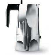 Alessi | Ossidiana MT18/3 - Design Stovetop Coffee Maker, Cast Aluminium and Thermoplatic Resin, 3 Cups