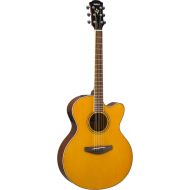 Yamaha CPX600 VT Acoustic-Electric Guitar, Vintage Tint