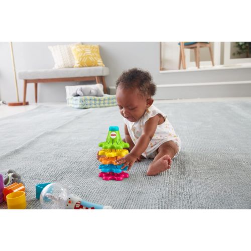  Fisher-Price Sort, Snap & Spin Infant Toy Trio