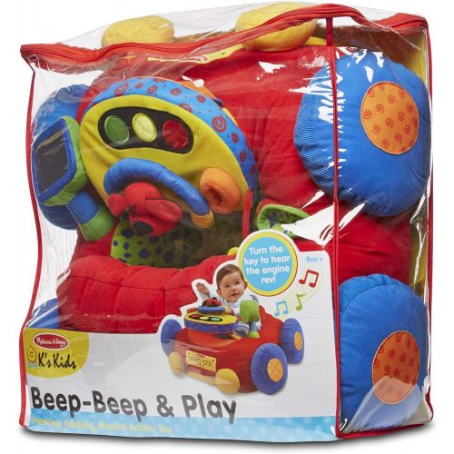  Melissa & Doug Beep-Beep and Play Activity Center Baby Toy, Great Gift for Girls and Boys - Best for Babies and Toddlers, 9 Month Olds, 1 and 2 Year Olds