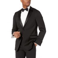 Tommy+Hilfiger Tommy Hilfiger Mens Modern Fit Wool Blend Tuxedo Separate (Blazer and Pant)