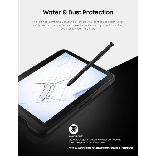 삼성 Samsung Galaxy Tab Active PRO 10.1 64GB & WiFi Water-Resistant Rugged Tablet, Black ? SM-T540NZKAXAR