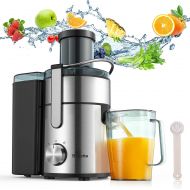 Bagotte Juicer Machines 1000W, Centrifugal Juicer Machines with 3.5 Big Mouth, Easy Clean, BPA-Free, High Juice yield, Juice Extractor for Fruit Vegetable, Juicer Recipe Book & Brush Anti-