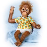 The Ashton-Drake Galleries Baby Juma Realistic Orangutan Baby Doll by Ashton Drake