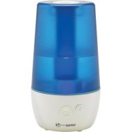 Guardian Technologies Pure Guardian H965AR Ultrasonic Cool Mist Humidifier, 70 Hrs. Run Time, 1 Gal. Tank Capacity, 320 Sq. Ft. Coverage, Small Rooms, Filter Free, Silver Clean Treated Tank, Includes Es