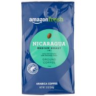 AmazonFresh Direct Trade Nicaragua Ground Coffee, Medium Roast, 12 Ounce (Pack of 3)