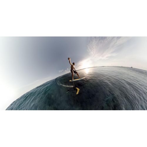 고프로 GoPro Camera Fusion - 360 Waterproof Digital VR Camera with Spherical 5.2K HD Video 18MP Photos