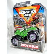 Monster Jam 2024 Official 1:64 Diecast Truck Series 34 Legacy Trucks 25th Anniversary Chrome Grave Digger