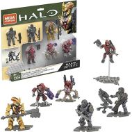 MEGA Halo Infinite Toy Building Sets, Banished Garrison Pack with 6 Micro Action Figures, Accessories and Buildable Rocket Launcher