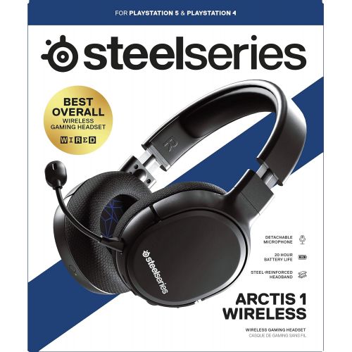  [아마존베스트]SteelSeries Arctis 1 Wired Gaming Headset  Detachable ClearCast Microphone  Lightweight Steel-Reinforced Headband  For PS5, PS4, PC, Xbox, Nintendo Switch, Mobile