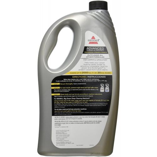  BISSELL BigGreen Commercial 49G5-1 Carpet Cleaner, Advanced Formula, Triple Action Cleaning, 52 oz.