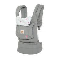 Ergobaby Original Award Winning Ergonomic Multi-Position Baby Carrier Susan G Komen Limited Edition Ribbons, Pink Grey