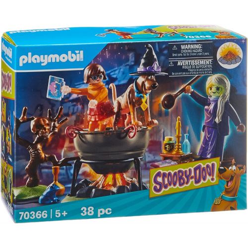 플레이모빌 Playmobil Scooby-DOO! Adventure in The Witch’s Cauldron Playset