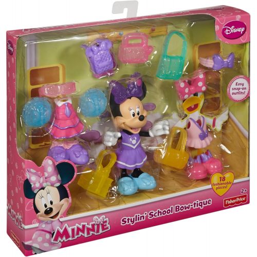  Fisher-Price Disney Minnie, Stylin’ School Bow-tique