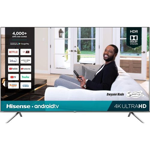 하이센스 Hisense 85-Inch 4K Ultra HD Android Smart TV with Alexa Compatibility (85H6570G, 2020 Model)