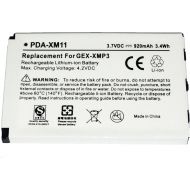 MPF Products 920mAh 990552 L01L40321 Battery Replacement Compatible with Pioneer GEX-XMP3, Sirius XM XMP3, XMP3i & XMP3H1 Portable Satellite Radio Receivers XM-6900-0004-00