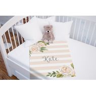 The Navy Knot Personalized Kid/Baby Blanket - I Will Not Wrinkle or Fade Like Muslin Blankets I Photo Prop...