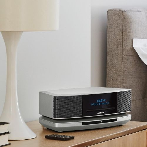 보스 Bose Wave SoundTouch Music System IV, works with Alexa, Platinum Silver - 738031-1310