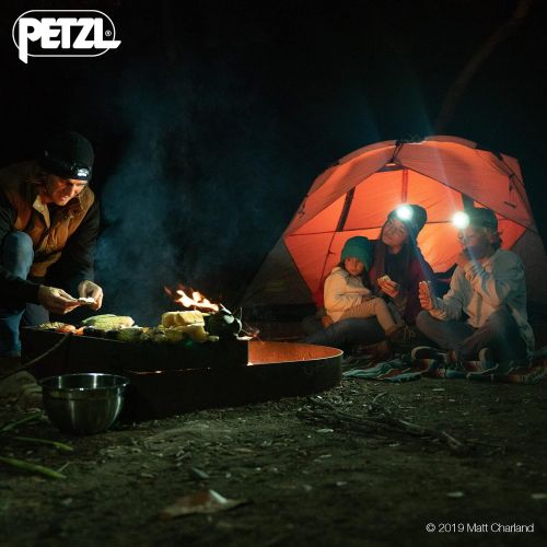 Petzl Tikka Headlamp - Compact, Lightweight 300 Lumen Headlamp for Proximity Lighting for Hiking, Climbing, and Camping - Black