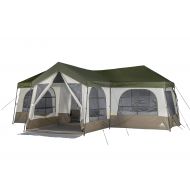 Amagoing Spacious,Fast and Easy to Set Up Ozark Trail Hazel Creek 12 Person Family House Tent,Offers Plenty of Headroom for More Comfortable Experience,with Large Vestibule,Media Sleeve,Pow