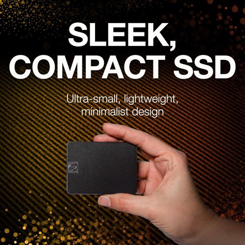  [아마존베스트]Seagate Expansion SSD 500GB Solid State Drive  USB 3.0 for PC Laptop and Mac, 3-Year Rescue Service (STJD500400)