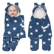 Quiet Cub Adjustable Newborn Baby Swaddle Blanket Wrap 0-12 Months 1 Pack Premium Cotton (Pink)