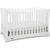 Graco Tatum 4-in-1 Convertible Crib, White, GREENGUARD Gold Certified, Solid Pine and Wood Product Construction, Converts to Toddler Bed or Day Bed (Mattress Not Included)