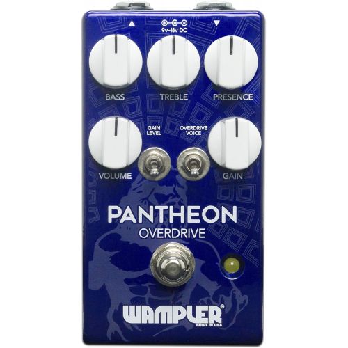  Wampler Pantheon Overdrive Guitar Effects Pedal