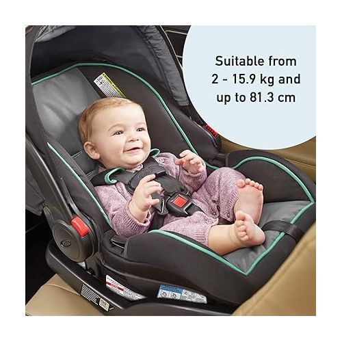 그라코 Graco SnugRide SnugLock 35 Infant Car Seat | Baby Car Seat, Tenley