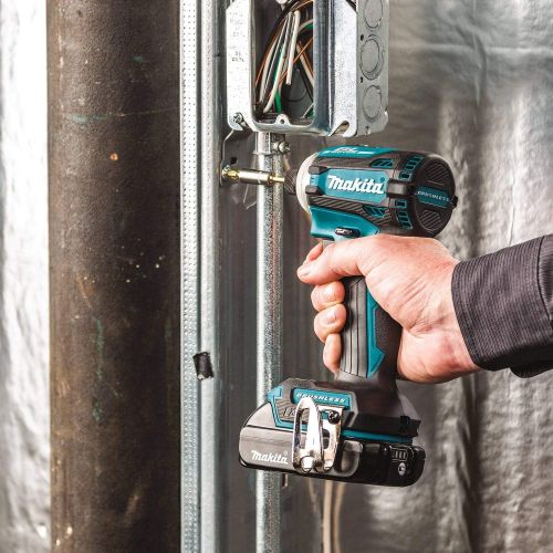  Makita XDT16R 18V LXT Lithium-Ion Compact Brushless Cordless Quick-Shift Mode 4-Speed Impact Driver Kit (2.0Ah)