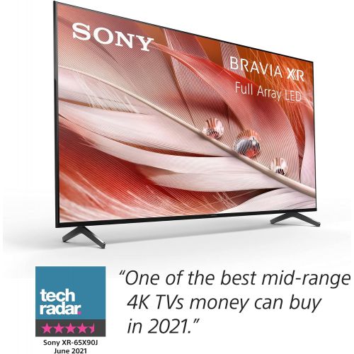 소니 65인치 소니 X90J BRAVIA XR Full Array LED 4K 울트라 HD 스마트 구글 티비 2021년형 (XR65X90J)