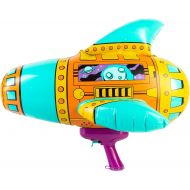 SwimWays Blow Up Blaster - Inflatable Space Water Blaster Pool Toy