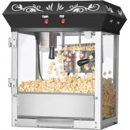 Great Northern Popcorn Company Great Northern Popcorn Black 6 oz. Ounce Foundation Old-Fashioned Movie Theater Style Popcorn Popper
