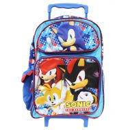 Sonic The Hedgehog Sonic The Hedge Hog 16 Large Roller Backpack-6318