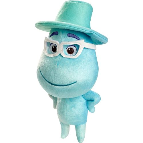 마텔 Mattel Disney Pixar Soul Joe Gardner Plush Doll Toy Approx 8 in Tall, Huggable Stuffed Character Toy with Movie Authentic Look, Kids Gift Ages 3 Years & Up