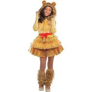 Suit Yourself Cowardly Lion Halloween Costume for Girls, Wizard of Oz, Includes Accessories