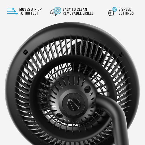 보네이도 [무료배송] Vornado 783 Full-Size 높이 조절이 가능한 풀 사이즈 전체 공간 공기 순환기 팬 Whole Room Air Circulator Fan with Adjustable Height