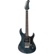 Yamaha 6 String Solid-Body Electric Guitar, Right, Indigo Blue (PAC612VIIFM IDB)