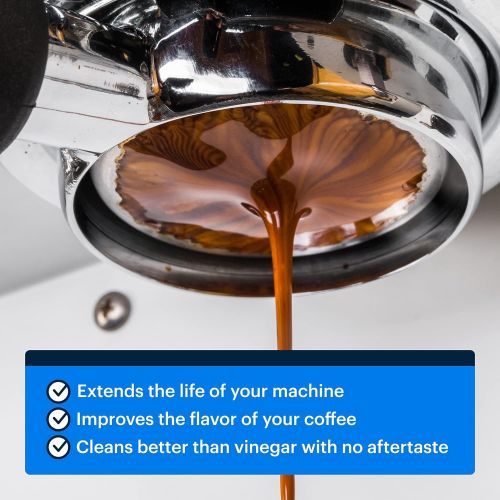  Essential Values Keurig Compatible Descaling Solution & Keurig Cleaner (8 Uses) Works w/ Keurig Filter, Nespresso Descaling Kit, Breville, Coffee Pot Cleaner & Espresso Machines, Keurig Descaler /