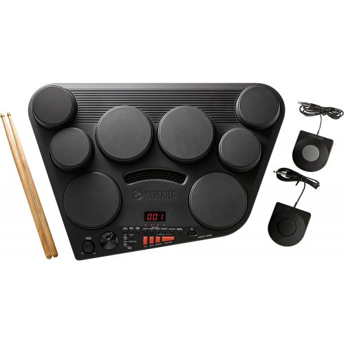 야마하 [아마존베스트]Yamaha DD75 Portable Digital Drums with 2 Pedals and Drumsticks - Power Adapter sold separately
