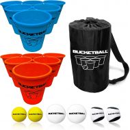 Bucket Ball - Beach Edition - Ultimate Beach, Pool, Yard, Camping, Tailgate, BBQ, Backyard, Lawn, Water, Wedding, Events, Indoor, Outdoor Game ? Best Gift Toy for Boys, Girls, Teen