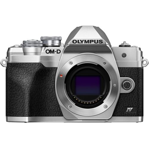 Olympus OM-D E-M10 Mark IV Silver Camera Body