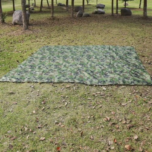  Azarxis Hammock Camping Tarp Rain Fly, Waterproof Tent Footprint Shelter Canopy Sunshade Cloth Picnic Mat for Outdoor Awning Hiking Beach Backpacking Included Guy Lines & Stakes