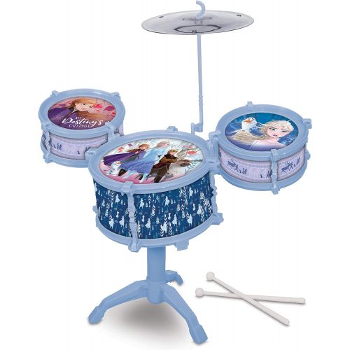  [아마존베스트]What Kids Want Frozen 2 Drum Kit Set