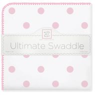 SwaddleDesigns Ultimate Swaddle, X-Large Receiving Blanket, Made in USA Premium Cotton...