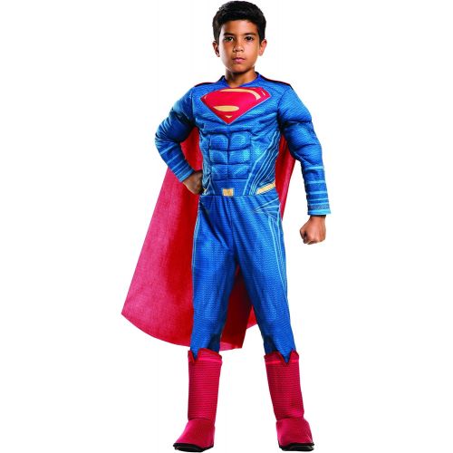  Rubies Costume: Dawn of Justice Deluxe Muscle Chest Superman Costume, Large
